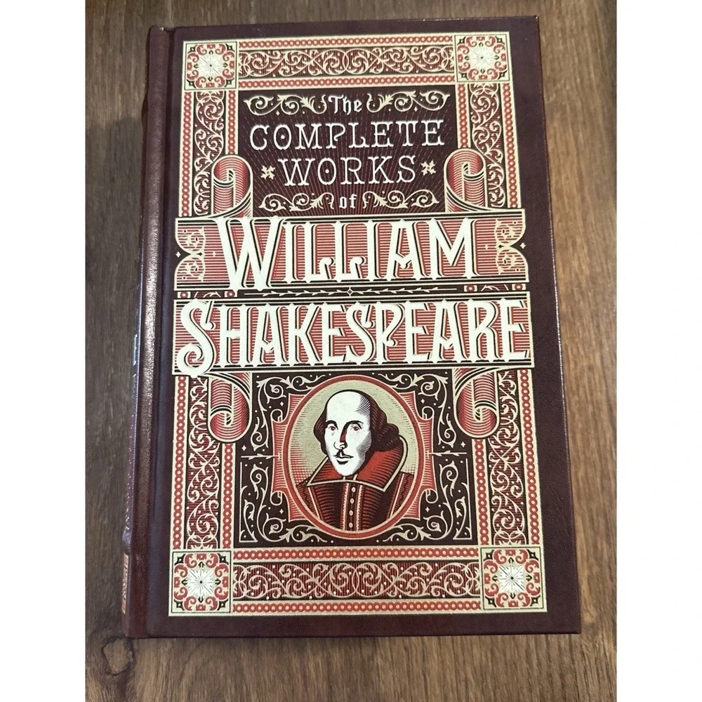 The Complete Works of William Shakespeare Hardcover Leatherbound Barnes & Noble